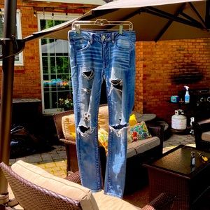 American Eagle super super stretch